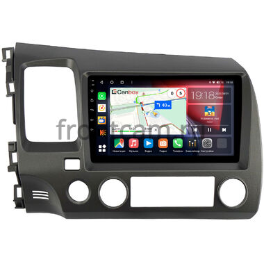 Honda Civic 8 4D 2005-2012 (левый руль, седан) Canbox H-Line 3792-9-1061 на Android 10 (4G-SIM, 4/64, DSP, QLed)