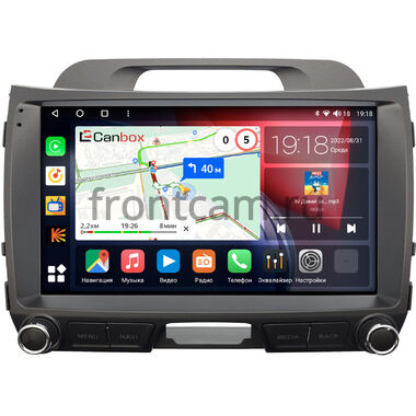 Kia Sportage 3 2010-2016 (для авто без усилителя) Canbox Logic-i3 5737-9-2772 на Android 11 (4G-SIM, 6/128, DSP, 360, QLed)