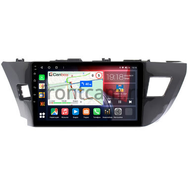 Toyota Corolla (E160, E170) 2012-2016 Canbox H-Line 3799-1026 на Android 10 (4G-SIM, 4/64, DSP, QLed) (для авто с камерой)