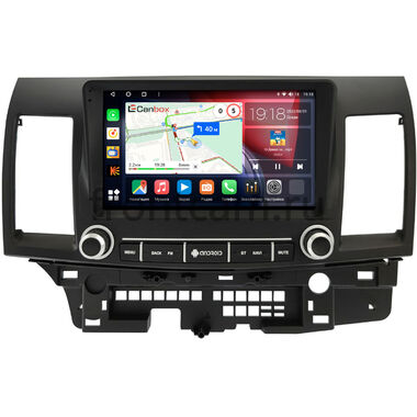 Mitsubishi Lancer 10 2007-2017 Canbox H-Line 4166-9-3300 на Android 10 (4G-SIM, 4/32, DSP, QLed)