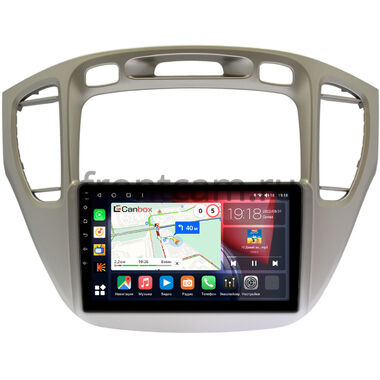 Toyota Highlander (U20), Kluger (XU20) 2000-2007 Canbox H-Line 4166-9-409 на Android 10 (4G-SIM, 4/32, DSP, QLed)