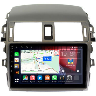 Toyota Corolla (E150) (2006-2013) Canbox H-Line 4166-9061 на Android 10 (4G-SIM, 4/32, DSP, QLed)