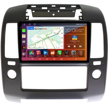 Nissan Navara 3 (D40), Pathfinder 3 (2004-2014) Canbox H-Line 2K 4180-9-1103 на Android 10 (4G-SIM, 4/32, DSP, QLed)