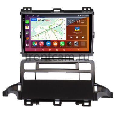 Toyota LC Prado 120 2002-2009 Canbox H-Line 2K 4180-9-1301 на Android 10 (4G-SIM, 4/32, DSP, QLed)