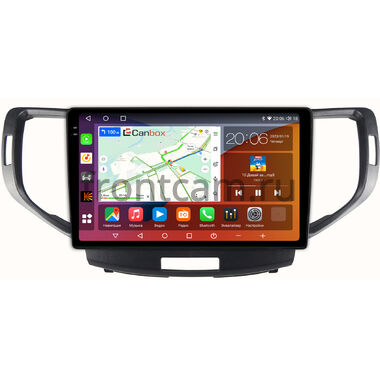 Honda Accord 8 (2007-2015) Canbox H-Line 2K 4180-9-1358 на Android 10 (4G-SIM, 4/32, DSP, QLed)