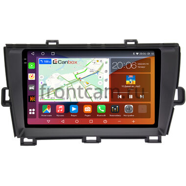 Toyota Prius 3 (XW30) 2009-2015 (правый руль) Canbox H-Line 2K 4180-9-195 на Android 10 (4G-SIM, 4/32, DSP, QLed)