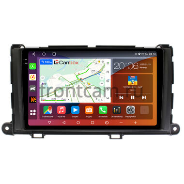 Toyota Sienna 3 2010-2014 Canbox H-Line 2K 4180-9-202 на Android 10 (4G-SIM, 4/32, DSP, QLed)