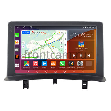 Renault Clio 3 2005-2014 Canbox H-Line 2K 4180-9-2486 на Android 10 (4G-SIM, 4/32, DSP, QLed)