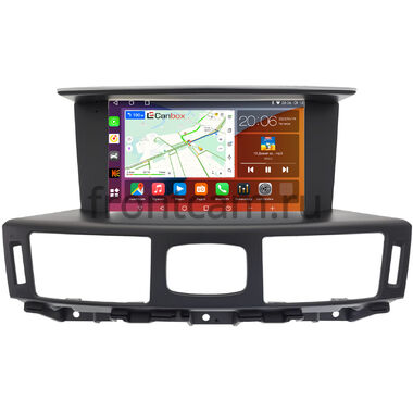 Nissan Fuga 2 (2009-2024) Canbox H-Line 2K 4180-9-2733 на Android 10 (4G-SIM, 4/32, DSP, QLed)