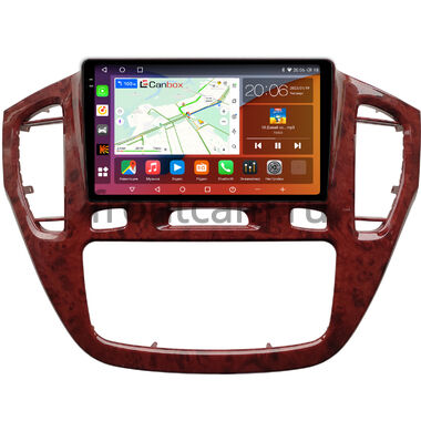 Toyota Highlander (U20), Kluger (XU20) 2000-2007 (орех) Canbox H-Line 2K 4180-9-563 на Android 10 (4G-SIM, 4/32, DSP, QLed)