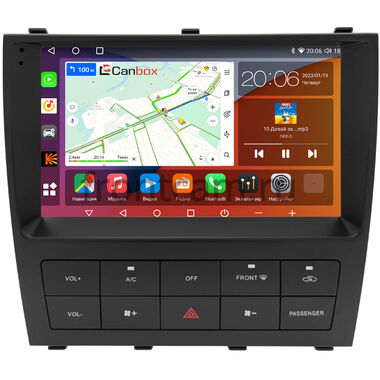 Lexus IS 1999-2005 Canbox H-Line 2K 4180-9-8399 на Android 10 (4G-SIM, 4/32, DSP, QLed)