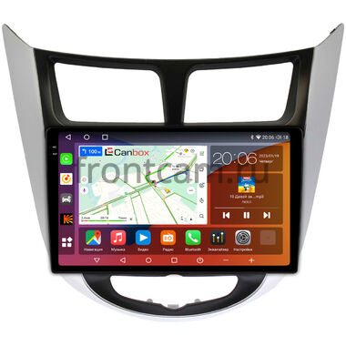 Hyundai Solaris, Accent 4 (2010-2019) Canbox H-Line 2K 4180-9027 на Android 10 (4G-SIM, 4/32, DSP, QLed)