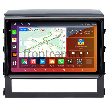 Toyota Land Cruiser 200 (2015-2021) Canbox H-Line 2K 4180-9047 на Android 10 (4G-SIM, 4/32, DSP, QLed)