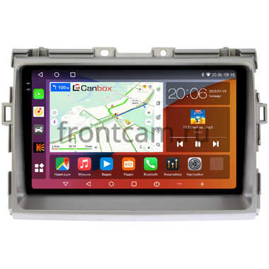 Toyota Estima 3 2006-2016, Previa 3 (XR50) 2006-2019 Canbox H-Line 2K 4180-9093 на Android 10 (4G-SIM, 4/32, DSP, QLed) (серая)