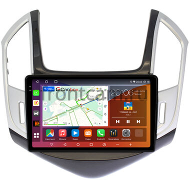 Chevrolet Cruze 2012-2016 (черно-серая, глянцевая) Canbox H-Line 2K 4180-9265 на Android 10 (4G-SIM, 4/32, DSP, QLed)