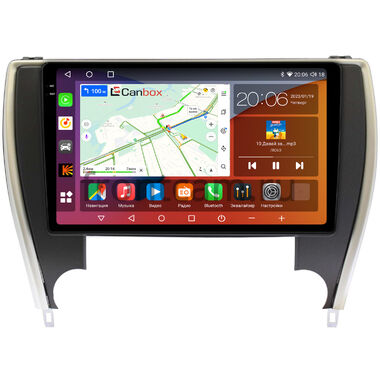 Toyota Camry XV55 2014-2018 (авто из USA) Canbox H-Line 2K 4181-10-TO206 на Android 10 (4G-SIM, 4/32, DSP, QLed)