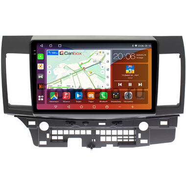 Mitsubishi Lancer 10 2007-2017 (для авто без Rockford) Canbox H-Line 2K 4181-1021 на Android 10 (4G-SIM, 4/32, DSP, QLed)