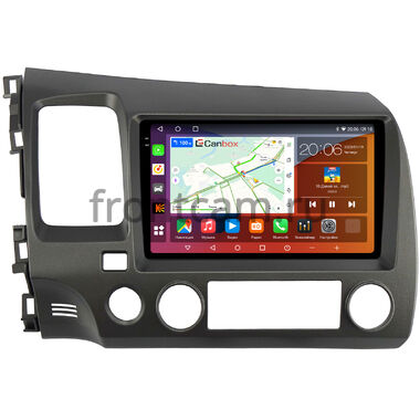 Honda Civic 8 4D (2005-2012) (левый руль, седан) Canbox H-Line 2K 4182-9-1061 на Android 10 (4G-SIM, 4/64, DSP, QLed)