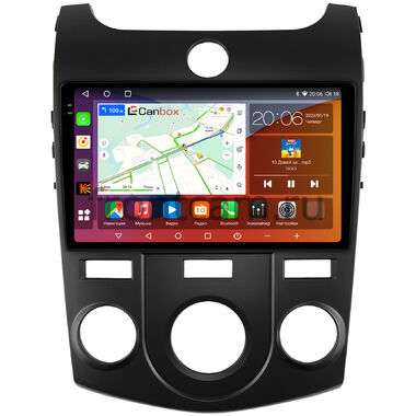 Kia Cerato 2 седан, Forte 2008-2013 (авто без климат-контроля) Canbox H-Line 2K 4182-9-414 на Android 10 (4G-SIM, 4/64, DSP, QLed)