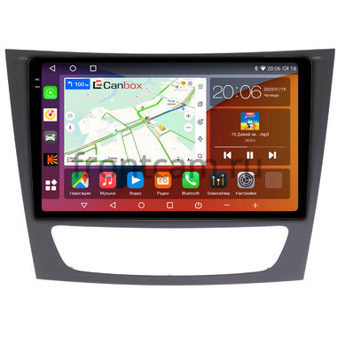 Mercedes-Benz E (w211), CLS (c219) 2004-2010 Canbox H-Line 2K 4182-9-451 на Android 10 (4G-SIM, 4/64, DSP, QLed)