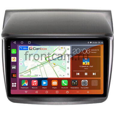 Mitsubishi L200 4, Pajero Sport 2 (2008-2016) Canbox H-Line 2K 4182-9057 на Android 10 (4G-SIM, 4/64, DSP, QLed)