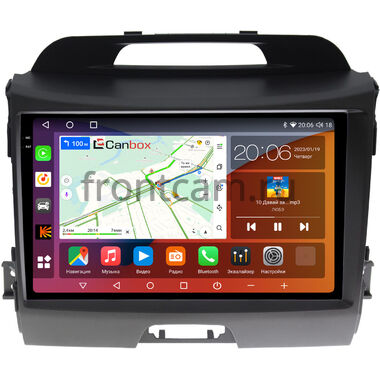 Kia Sportage 3 2010-2016 (для авто с камерой) Canbox EVO 2K 5831-9072 на Android 14 (4G-SIM, 12/256, DSP, QLed, AI, 360)