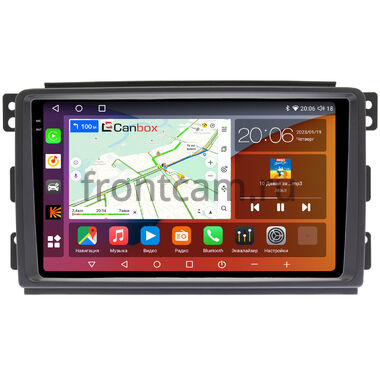 Smart Forfour 2004-2006, Fortwo 2 2007-2011 Canbox H-Line 2K 4182-9289 на Android 10 (4G-SIM, 4/64, DSP, QLed)