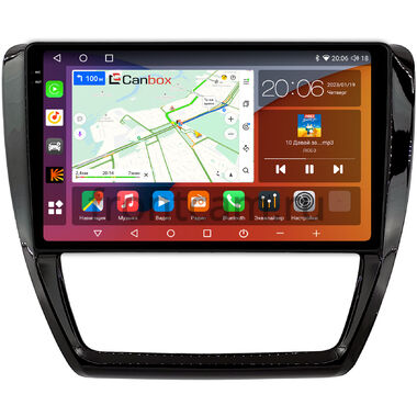 Volkswagen Jetta 6 2010-2018 (глянец) Canbox H-Line 2K 4183-10-043 на Android 10 (4G-SIM, 4/64, DSP, QLed)