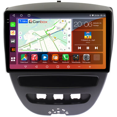 Toyota Aygo 2005-2014 Canbox H-Line 2K 4183-10-1152 на Android 10 (4G-SIM, 4/64, DSP, QLed)