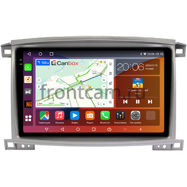 Toyota Land Cruiser 100 (2002-2007) (для авто с монитором) Canbox H-Line 2K 4183-10-1181 на Android 10 (4G-SIM, 4/64, DSP, QLed)