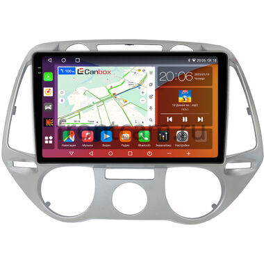 Hyundai i20 2008-2012 (без климат-контроля) Canbox H-Line 2K 4184-9-1397 на Android 10 (4G-SIM, 6/128, DSP, QLed)