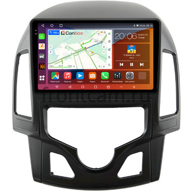 Hyundai i30 2007-2012 (с климат-контролем) Canbox H-Line 2K 4184-9-142 на Android 10 (4G-SIM, 6/128, DSP, QLed)