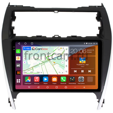 Toyota Camry XV50 2011-2014 (авто из USA) Canbox H-Line 2K 4185-10-466 на Android 10 (4G-SIM, 6/128, DSP, QLed)