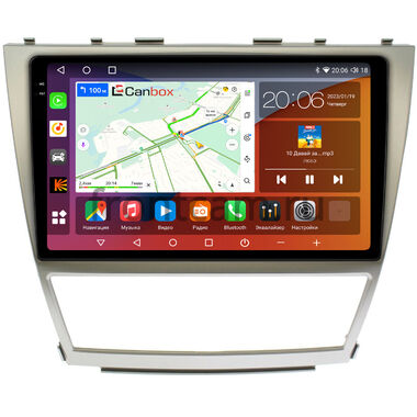 Toyota Camry XV40 2006-2011 Canbox H-Line 2K 4185-1063 на Android 10 (4G-SIM, 6/128, DSP, QLed)