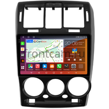 Hyundai Getz 2002-2011 (черная) Canbox H-Line 2K 4186-9-1321 на Android 10 (4G-SIM, 8/256, DSP, QLed)