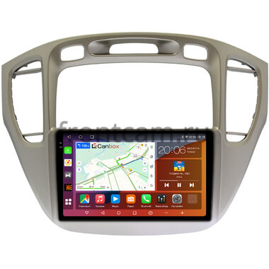 Toyota Highlander (U20), Kluger (XU20) (2000-2007) Canbox H-Line 2K 4186-9-409 на Android 10 (4G-SIM, 8/256, DSP, QLed)