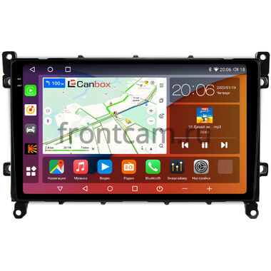 Toyota Prius 4 (XW50) 2018-2023 Canbox H-Line 2K 4186-9-TO380N на Android 10 (4G-SIM, 8/256, DSP, QLed)
