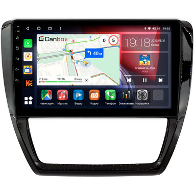 Volkswagen Jetta 6 2010-2018 (глянец) Canbox H-Line 4195-10-043 на Android 10 (4G-SIM, 6/128, DSP, QLed)