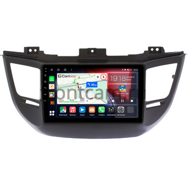 Hyundai Tucson 3 2015-2018 Canbox H-Line 4196-9-064-1 на Android 10 (4G-SIM, 6/128, DSP, QLed) для авто с камерой
