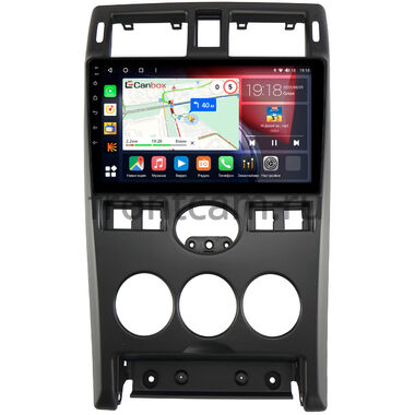 Lada Priora 2007-2013 черная Canbox H-Line 4196-9-1177 на Android 10 (4G-SIM, 6/128, DSP, QLed)