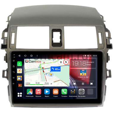 Toyota Corolla (E150) 2006-2013 Canbox H-Line 4196-9061 на Android 10 (4G-SIM, 6/128, DSP, QLed)