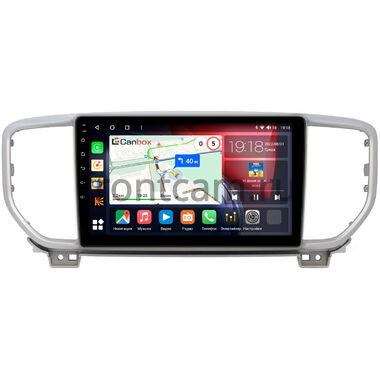 Kia Sportage 4 (2018-2022) Canbox H-Line 4196-9085 на Android 10 (4G-SIM, 6/128, DSP, QLed) (для авто без камеры)
