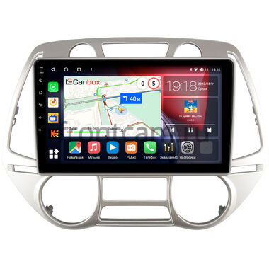 Hyundai i20 2008-2012 (с климат-контролем) Canbox H-Line 4197-9-677 на Android 10 (4G-SIM, 8/128, DSP, QLed)