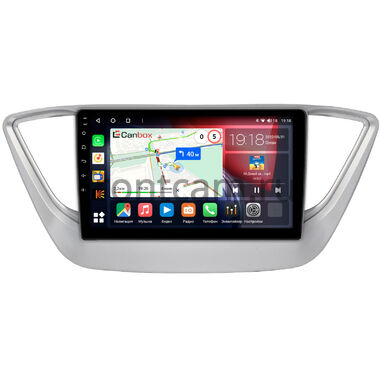 Hyundai Solaris 2 2017-2020 Canbox H-Line 4197-9039 на Android 10 (4G-SIM, 8/128, DSP, QLed)