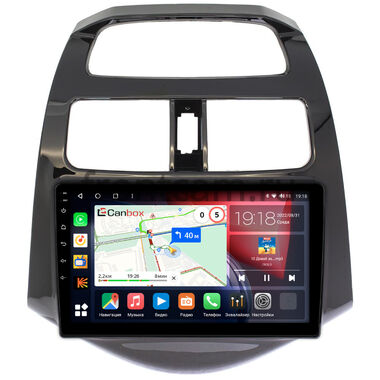 Chevrolet Spark (2009-2016), Spark 3 (M300) (2020-2024) (глянцевая) Canbox H-Line 4197-9164 на Android 10 (4G-SIM, 8/128, DSP, QLed)