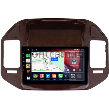 Mitsubishi Pajero 3, Montero 3 1999-2006 (дерево) Canbox H-Line 4197-9387 на Android 10 (4G-SIM, 8/128, DSP, QLed)