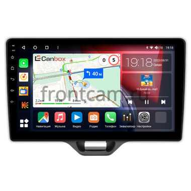 Toyota Yaris 4, Yaris Cross (2020-2024) (левый руль) Canbox H-Line 4198-10-552 на Android 10 (4G-SIM, 8/128, DSP, QLed)