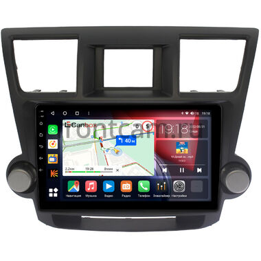 Toyota Highlander (U40) (2007-2013) (тип 2) Canbox H-Line 4198-1087 на Android 10 (4G-SIM, 8/128, DSP, QLed)