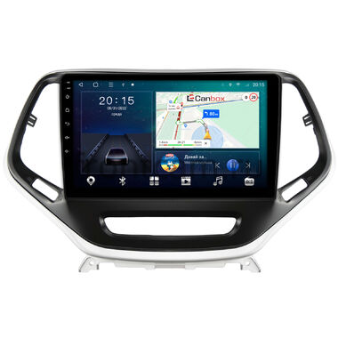 Jeep Cherokee 5 (KL) (2013-2022) Canbox L-Line 4295-10-811 на Android 10 (4G-SIM, 6/128, TS18, DSP, QLed)