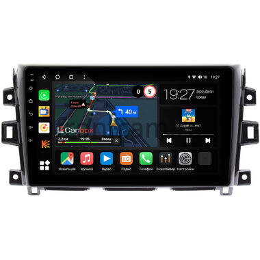 Nissan Navara (Frontier) 4 (D23) 2014-2024 Canbox M-Line 4541-10-1116 на Android 10 (4G-SIM, 4/64, DSP, QLed)